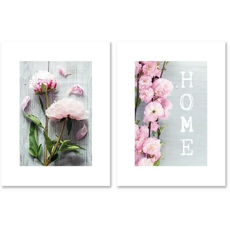 Set Di 2 Poster Di Fiori 30X40 - Modello C - Atmosphera Créateur D'intérieur 7 Set Di 2 Poster Di Fiori 30X40 - Modello C - Atmosphera Créateur D'intérieur - immagine 5