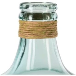 Dame-jeanne Rafia Summer - Diametro 40 X Altezza 56 Cm - Atmosphera Créateur D'intérieur -Armonia Decor 83775857 2