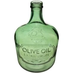 Dame Jeanne Recycled Olive Khaki H 42 - Atmosphera Créateur D'intérieur