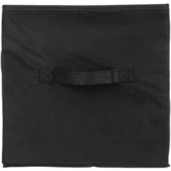 Cestino In Tessuto Mix N Modul 31x31 Cm Nero - Scatola Portaoggetti, Nera, Polipropilene E Cartone, Dimensioni 31x31x31 Cm - 5 Five Simply Smart -Armonia Decor 83776611 5