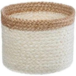 Cesto Per Erbario In Iuta Bianca X 3 - Piccolo Modello - Atmosphera Créateur D'intérieur 9 Cesto Per Erbario In Iuta Bianca X 3 - Piccolo Modello - Atmosphera Créateur D'intérieur -Armonia Decor 83777721 3