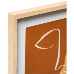 Poster Incorniciato Vibe 42x52 Arancione In Pannello Di Legno Mdf - Atmosphera Créateur D'intérieur -Armonia Decor 83778161 3