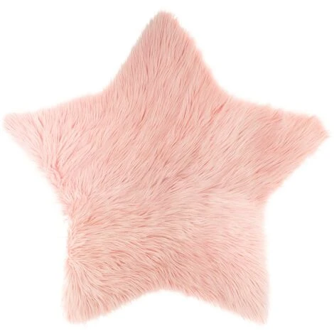 Tappeti Di Pellicce Stelle Pink - Atmosphera Créateur D'intérieur 3 Tappeti Di Pellicce Stelle Pink - Atmosphera Créateur D'intérieur