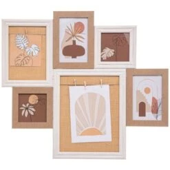 Pell Mell Elly 6 Foto In Pannello Di Legno Mdf - Atmosphera Créateur D'intérieur