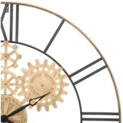 Orologio Meccanico In Metallo Isae D90cm - Atmosphera Créateur D'intérieur -Armonia Decor 83779557 3