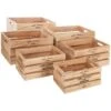 Confezione Da 6 Casse Di Casse Fabbrica - Lotto Di 6 Casse, Legno, Esiste In Diverse Dimensioni - Atmosphera Créateur D'intérieur -Armonia Decor 83780603 1