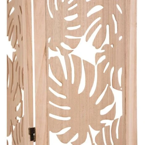 Paravento In Foglie Di Palma Naturale, Beige - Atmosphera Créateur D'intérieur 4 Paravento In Foglie Di Palma Naturale, Beige - Atmosphera Créateur D'intérieur - immagine 2