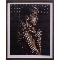 Poster Con Cornice Tropicale 42x52cm - Atmosphera Créateur D'intérieur