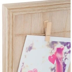 Portafoto Con Corda In Pannello Di Legno MDF 48x48cm - Arabesco - Atmosphera Créateur D'intérieur -Armonia Decor 83781431 2