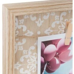 Portafoto Con Corda In Pannello Di Legno MDF 48x48cm - Arabesco - Atmosphera Créateur D'intérieur -Armonia Decor 83781431 3