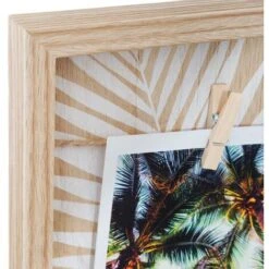 Portafoto Con Corda In Pannello Di Legno MDF 48x48cm - Arabesco - Atmosphera Créateur D'intérieur -Armonia Decor 83781431 4