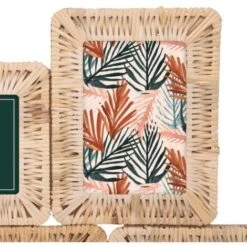 Collage Di 5 Foto In Rattan Ali - Atmosphera Créateur D'intérieur -Armonia Decor 83781606 3