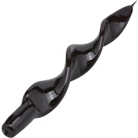 Candela Fiamma Spirale In Cera Laccata H 27 Cm Decorazione Luminosa Ambiente -Candela Panna 7 Candela Fiamma Spirale In Cera Laccata H 27 Cm Decorazione Luminosa Ambiente -Candela Panna - immagine 5