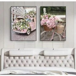 Kit Di Pittura Diamante 5D Fai Da Te Trapano Completo Strass Di Cristallo Colla Pittura Diamante Ricamo Pittura Casa Artigianato Decorazione Della Parete 30 40 Cm (Colore-C) -Armonia Decor 85322615 4