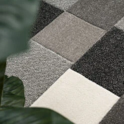 Paco Home Tappeto Design Moderno A Quadri Lavorato A Mano Con Bordo Grigio Bianco 60x110 Cm 9 Paco Home Tappeto Design Moderno A Quadri Lavorato A Mano Con Bordo Grigio Bianco 60x110 Cm -Armonia Decor 85741496 3