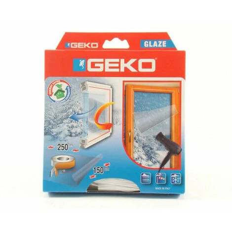 GEKO Film Doppio Vetro Cm 150170 Con Biades Box Chiuso 3 GEKO Film Doppio Vetro Cm 150170 Con Biades Box Chiuso
