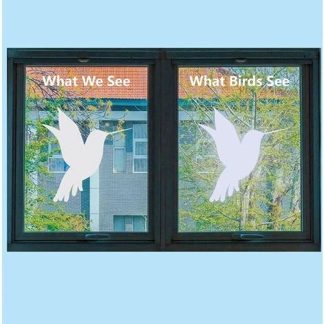 Fogli Adesivi Per Finestra Anti-Collisione Adesivi Per Finestre A Tema Uccelli Fai-da-Te Adesivi Rimovibili In Vetro PVC Per Attacchi Di Uccelli (Tipo 3) 4 Fogli Adesivi Per Finestra Anti-Collisione Adesivi Per Finestre A Tema Uccelli Fai-da-Te Adesivi Rimovibili In Vetro PVC Per Attacchi Di Uccelli (Tipo 3) - immagine 2