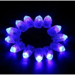 50 Luci Per Decorazioni Per Feste, Luci A LED Per Decorazioni Per La Stanza (luce Blu)