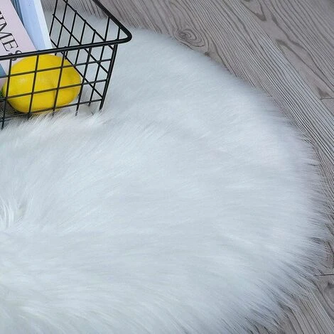 Tappeto In Pelliccia Sintetica Di Pecora, Tappeto Decorativo In Pelliccia Sintetica Super Morbida Tappeto In Shearling Sintetico Tappeto Effetto Pelliccia Volant Tappeto Per Divano In Lana Sintetica ( 7 Tappeto In Pelliccia Sintetica Di Pecora, Tappeto Decorativo In Pelliccia Sintetica Super Morbida Tappeto In Shearling Sintetico Tappeto Effetto Pelliccia Volant Tappeto Per Divano In Lana Sintetica ( - immagine 5