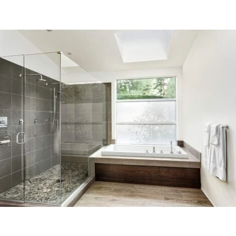 Gardinia Pellicola Per Finestre, Effetto Vetro Opalino, 90 X 200 Cm, Colore: Bianco Opaco, PVC 6 Gardinia Pellicola Per Finestre, Effetto Vetro Opalino, 90 X 200 Cm, Colore: Bianco Opaco, PVC - immagine 4