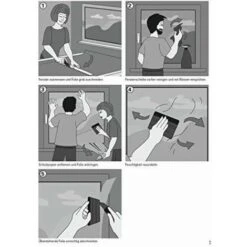 Gardinia Pellicola Per Finestre, Effetto Vetro Opalino, 90 X 200 Cm, Colore: Bianco Opaco, PVC 11 Gardinia Pellicola Per Finestre, Effetto Vetro Opalino, 90 X 200 Cm, Colore: Bianco Opaco, PVC -Armonia Decor 86326764 5