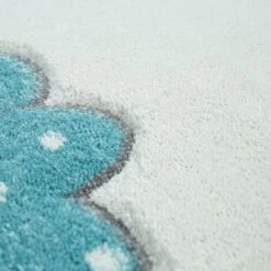 Paco Home Tappeto Bambini Cameretta Colori Pastello Moderni Motivi Graziosi Effetto 3D 80x150 Cm, Crema -Armonia Decor 86724265 3