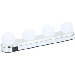 Lampada LED Per Specchio Luminosa Con Ventose Luce Bianco Freddo Trucco Selfie 9 Lampada LED Per Specchio Luminosa Con Ventose Luce Bianco Freddo Trucco Selfie -Armonia Decor 87554819 3