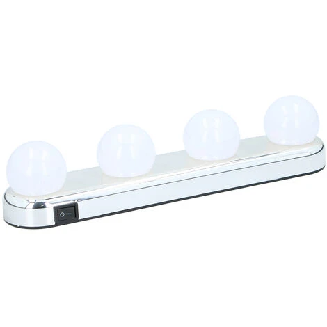 Lampada LED Per Specchio Luminosa Con Ventose Luce Bianco Freddo Trucco Selfie 5 Lampada LED Per Specchio Luminosa Con Ventose Luce Bianco Freddo Trucco Selfie - immagine 3