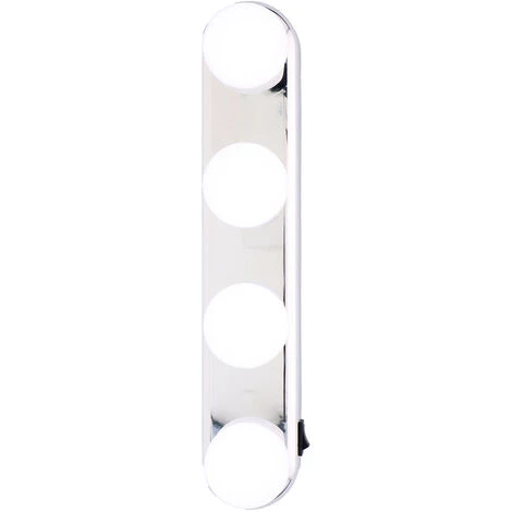 Lampada LED Per Specchio Luminosa Con Ventose Luce Bianco Freddo Trucco Selfie 6 Lampada LED Per Specchio Luminosa Con Ventose Luce Bianco Freddo Trucco Selfie - immagine 4