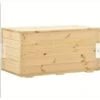 CASSAPANCA BAULE PANCA IN LEGNO DI PINO VERNICIABILE NATURALE 100X40X43 Cm 415 V -Armonia Decor 8757611 1