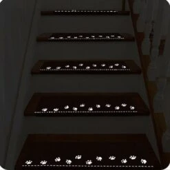 Gradini Per Scale In Moquette Luminosa Clip Di Supporto In Gomma Antiscivolo Tappetino Antiscivolo Gradini Per Scale Tappetino Per Scale Lavabile -Armonia Decor 88577909 3