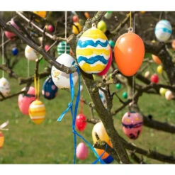 24 Uova Di Pasqua Bianche Da Colorare Decorazioni Pasquali Adesivi Brillantini -Armonia Decor 88773287 4