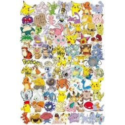 LITZEE80 Pezzi Di Adesivi Pokemon Adesivi Fantastici Per Bambini Adesivi Per Skateboard Per Chitarra Portatile -Armonia Decor 88936815 3