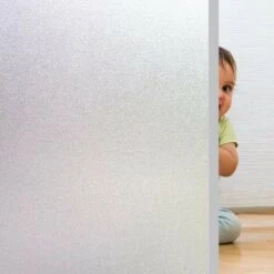 LITZEEPellicola Per Vetri Privacy Oscuranti Pellicola Per Vetri Elettrostatica Opaca 45x200 Cm