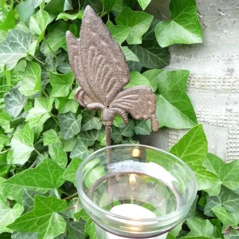 ESSCHERT DESIGN Portacandele Da Giardino Su Punte (Set Di 4) 4 ESSCHERT DESIGN Portacandele Da Giardino Su Punte (Set Di 4) - immagine 2