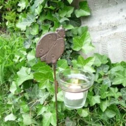 ESSCHERT DESIGN Portacandele Da Giardino Su Punte (Set Di 4) 11 ESSCHERT DESIGN Portacandele Da Giardino Su Punte (Set Di 4) -Armonia Decor 89359822 5