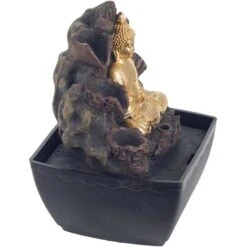 Fontana Da Interno In Resina Buddha E Roccia 9 Fontana Da Interno In Resina Buddha E Roccia -Armonia Decor 89361656 4