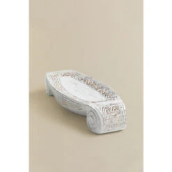 SKLUM Vassoio In Legno Decorativo Sariki &x2194&xFE0E 40 Cm -Armonia Decor 89678899 4