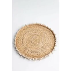 SKLUM Vassoio Decorativo In Rattan Sansa NATURAL -Armonia Decor 89678919 3