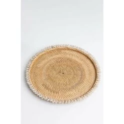 SKLUM Vassoio Decorativo In Rattan Aria NATURAL -Armonia Decor 89678932 3