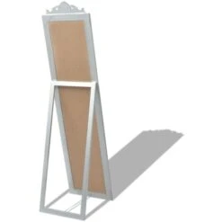 Specchi Da Terra Specchio A Pavimento - In Stile Barocco 160x40 Cm Argento 10 Specchi Da Terra Specchio A Pavimento - In Stile Barocco 160x40 Cm Argento -Armonia Decor 90446480 4