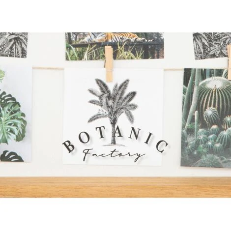 Portafoto Bota, Legno, 40x40 Cm - Atmosphera Créateur D'intérieur 6 Portafoto Bota, Legno, 40x40 Cm - Atmosphera Créateur D'intérieur - immagine 4