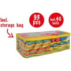 Tappeto Puzzle 3 In 1 In Gommapiuma Per Bambini Con 40 Palline E Custodia -Armonia Decor 90587926 3