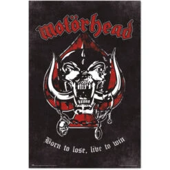 Buck Poster Motorhead Nato Per Perdere
