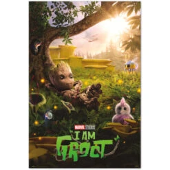 Buck Poster Marvel Groot Chill Time