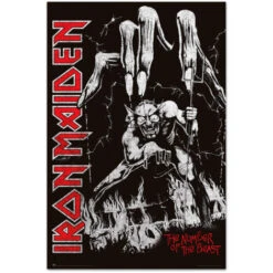 Buck Poster Iron Maiden Number Of The Beast