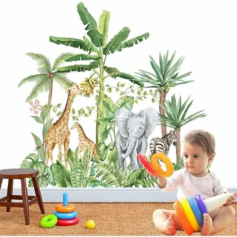 Animali Decalcomanie Da Muro Adesivi Murali Albero Della Foresta Animali Decalcomanie Da Muro Per Camerette Per Bambini Decorazioni Murali Cervi Volpe Baby Nursery Nursery Decor 3 Animali Decalcomanie Da Muro Adesivi Murali Albero Della Foresta Animali Decalcomanie Da Muro Per Camerette Per Bambini Decorazioni Murali Cervi Volpe Baby Nursery Nursery Decor