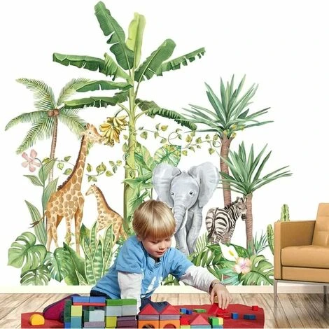 Animali Decalcomanie Da Muro Adesivi Murali Albero Della Foresta Animali Decalcomanie Da Muro Per Camerette Per Bambini Decorazioni Murali Cervi Volpe Baby Nursery Nursery Decor 5 Animali Decalcomanie Da Muro Adesivi Murali Albero Della Foresta Animali Decalcomanie Da Muro Per Camerette Per Bambini Decorazioni Murali Cervi Volpe Baby Nursery Nursery Decor - immagine 3