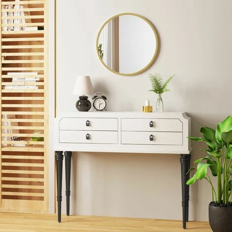 WOLTU Specchio Da Parete Rotondo Ø60 Cm. Specchio Rotondo Dorato Con Cornice In Metallo. Specchiera Da Bagno. Specchio Per Trucco. Specchio Decorativo Da Parete. Per Camera Da Letto. Ingresso 3 WOLTU Specchio Da Parete Rotondo Ø60 Cm. Specchio Rotondo Dorato Con Cornice In Metallo. Specchiera Da Bagno. Specchio Per Trucco. Specchio Decorativo Da Parete. Per Camera Da Letto. Ingresso