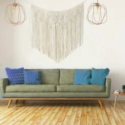 Boho Macramè Appeso A Parete Decorazioni Per La Casa Fatte A Mano Decorazione Murale Con Perline Per Soggiorno Camera Da Letto Matrimoniale 100x96 Cm 9 Boho Macramè Appeso A Parete Decorazioni Per La Casa Fatte A Mano Decorazione Murale Con Perline Per Soggiorno Camera Da Letto Matrimoniale 100x96 Cm -Armonia Decor 91724630 3